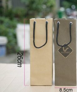 Túi Kraft vuông đứng (mẫu 20) size 26x8.5x8.5cm