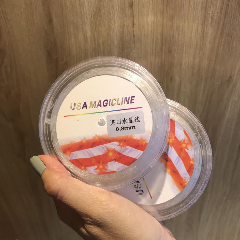 Dây cước thun USA MAGICLINE dùng xâu chuỗi nhiều size Dây cước thun