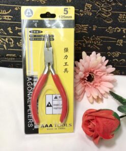 Kềm hiệu AAA 125mm cán đỏ dùng tạo hình các loại dây kẽm, đồng, phụ kiện handmade