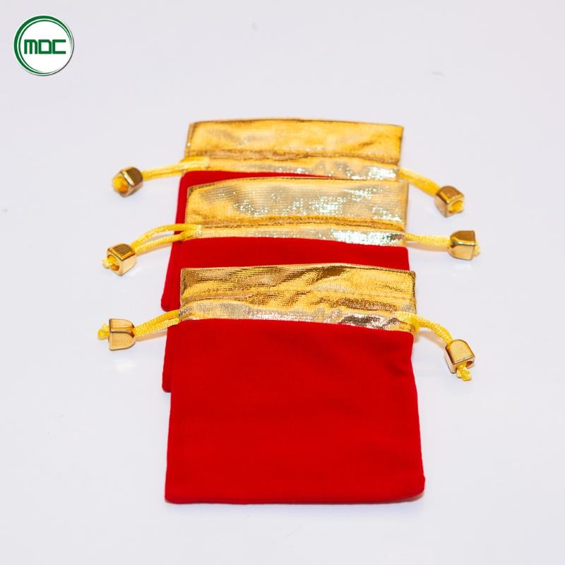 Túi rút đựng trang sức nhỏ gọn sang trong mang lại may mắn size 10x13cm Túi rút đựng trang sức nhỏ gọn sang trong mang lại may mắn size 10x13cm - Ảnh 2