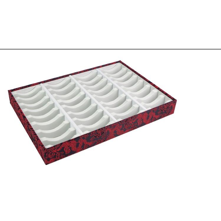 Khay đựng vòng cẩm thạch trưng bày họa tiết thổ cẩm vòng bản liền size 24x35cm 10 - 20 - 40 Ô Khay đựng vòng cẩm thạch trưng bày họa tiết thổ cẩm vòng bản liền size 24x35cm 10 - 20 - 40 Ô - Ảnh 8