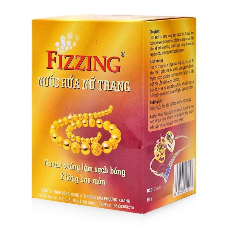 Bán sỉ - 1 thùng 48 hộp 35ml hoặc 24 hộp 70ml - nước rửa nữ trang fizzing giúp làm sạch trang sức Bán sỉ - 1 thùng 48 hộp 35ml hoặc 24 hộp 70ml - nước rửa nữ trang fizzing giúp làm sạch trang sức - Ảnh 3