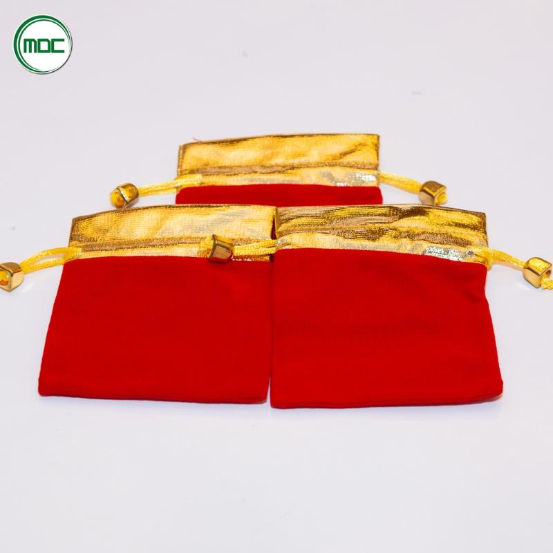 Túi rút đựng trang sức nhỏ gọn sang trong mang lại may mắn size 10x13cm Túi rút đựng trang sức nhỏ gọn sang trong mang lại may mắn size 10x13cm - Ảnh 3