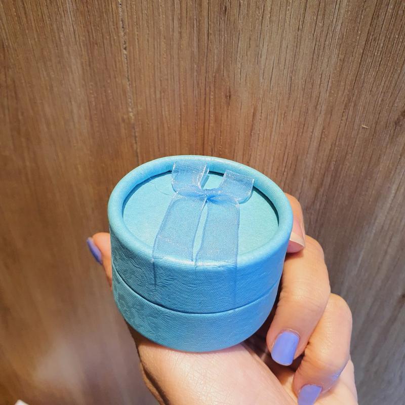 Hộp đựng nhẫn bông tai tròn nhiều màu xinh xắn sang trọng (lốc 12 hộp) Hộp đựng nhẫn bông tai tròn nhiều màu xinh xắn sang trọng (lốc 12 hộp) - Ảnh 2