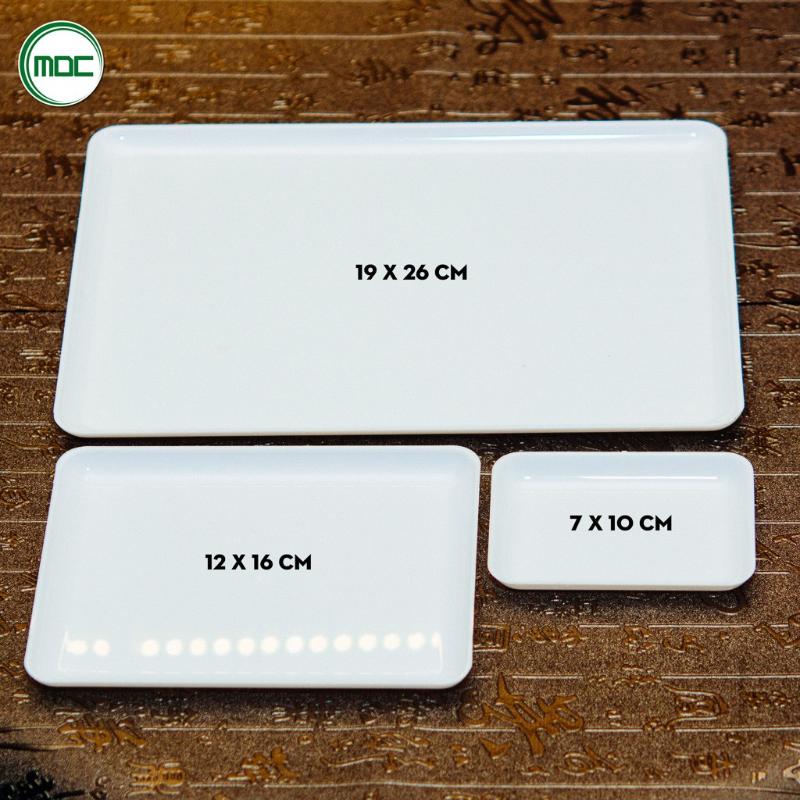 Mâm nhựa đựng phụ kiện đựng hạt đá size 7x10, 12x16 và 27x19cm Mâm nhựa đựng phụ kiện