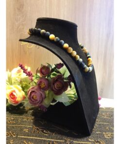 Tượng cổ nhung đen trưng bày trang sức (cỡ trung) Tượng cổ nhung đen trưng bày trang sức (cỡ trung) - Ảnh 3