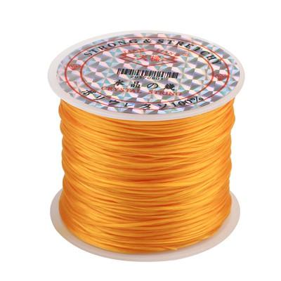 Chỉ tem trắng - Dây chỉ chun chỉ tơ mảnh co dãn để xâu hạt đá phong thủy dài 50m Chỉ tem trắng - Dây chỉ chun chỉ tơ mảnh co dãn để xâu hạt đá phong thủy dài 50m - Ảnh 3