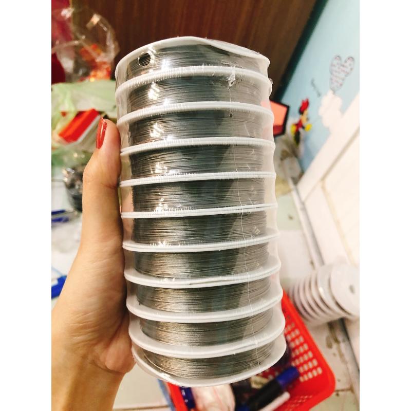 Cuộn Dây Kẽm Làm Mồi Để Xỏ Chuỗi 0,35mm dài khoảng 50 mét Cuộn Dây Kẽm Làm Mồi Để Xỏ Chuỗi 0,35mm dài khoảng 50 mét - Ảnh 6