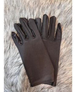 Găng tay đen từ vải cotton hỗ trợ kiểm tra trang sức