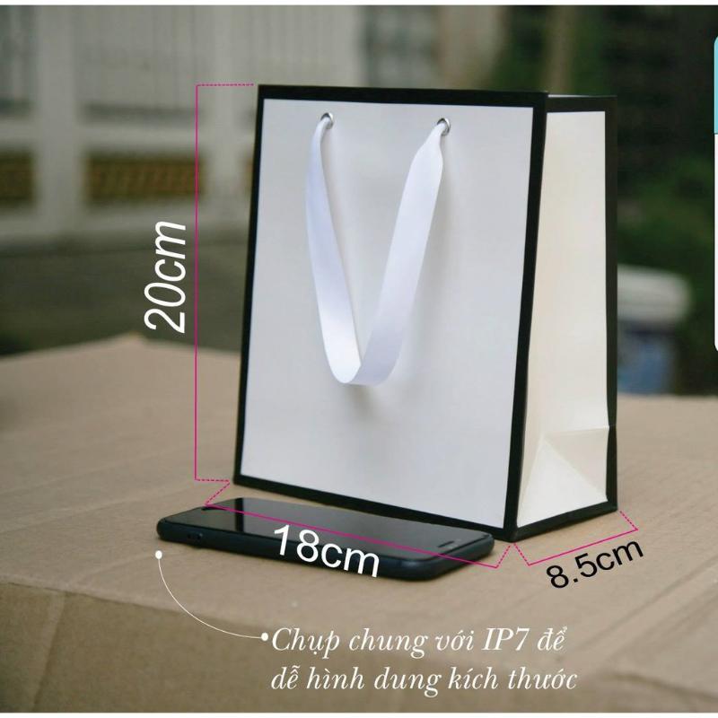 Mẫu túi 29 - 100 Túi giấy đựng mỹ phẩm quần áo thời trang Mẫu túi 29 - 100 Túi giấy đựng mỹ phẩm quần áo thời trang - Ảnh 2