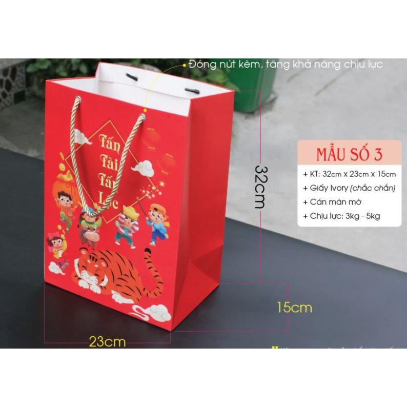 20 túi giấy Tết đứng (mẫu 3) đựng quần áo phụ kiện size 31x21x14 cm 20 túi giấy Tết đứng (mẫu 3) đựng quần áo phụ kiện size 31x21x14 cm - Ảnh 6