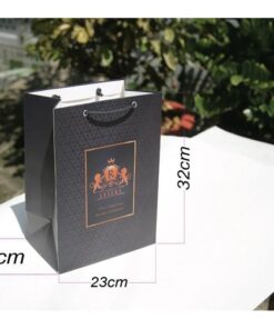 Túi giấy siêu rẻ mẫu 3 dùng để đựng quần áo phụ kiện size 32x23x15 cm