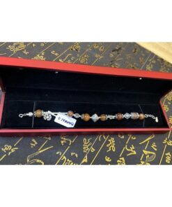 Hộp đựng trang sức có đèn Led, đựng dây chuyền lắc tay sang trọng (Màu Đỏ | Xanh dương | Đen)