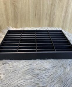 Khay da đen trưng bày, đựng vòng cẩm thạch, đá phong thủy, trang sức size 35x24cm (36 ô)