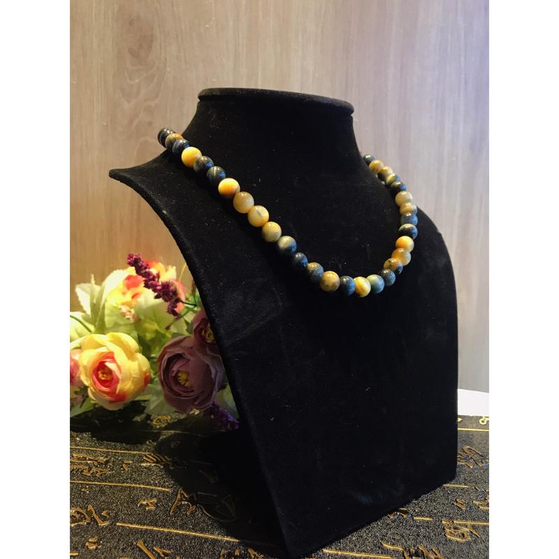 Tượng cổ nhung đen trưng bày trang sức (cỡ trung) Tượng cổ nhung đen trưng bày trang sức (cỡ trung) - Ảnh 2