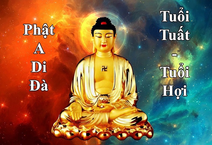Hình tượng Phật bản mệnh A Di Đà